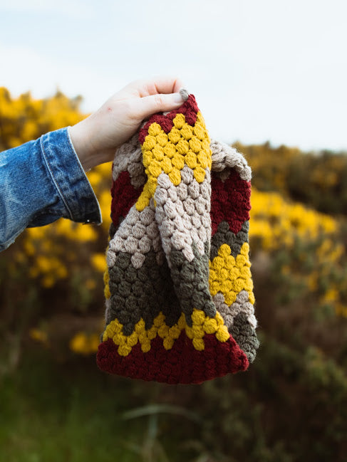 Gorse Cowl crochet pattern