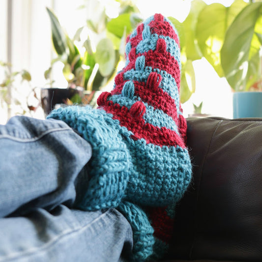 Banjo Socks Crochet Pattern