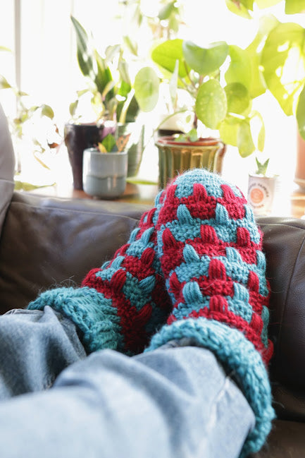 Banjo Socks Crochet Pattern