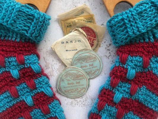 Banjo Socks Crochet Pattern