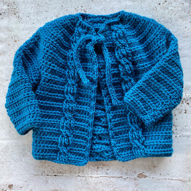 To The Park Cardigan crochet pattern