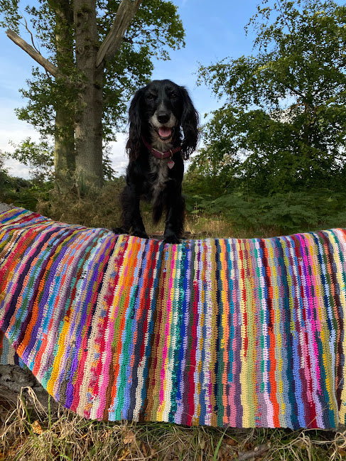 Scrappy Blanket III crochet pattern