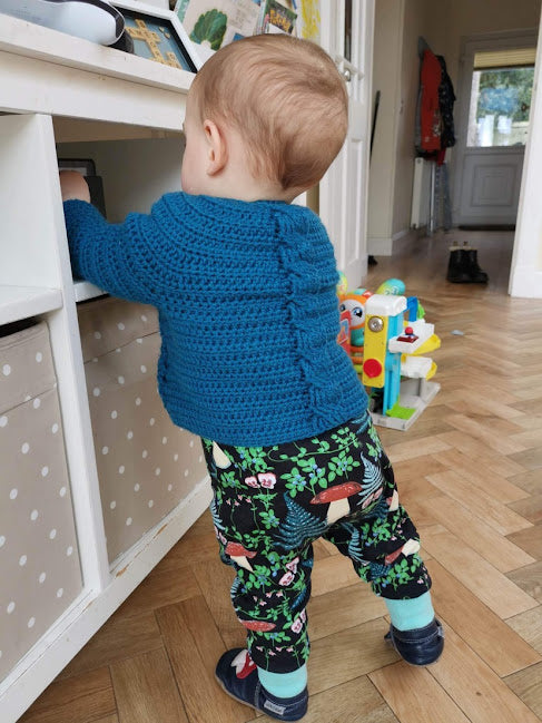 To The Park Cardigan crochet pattern