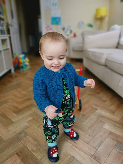 To The Park Cardigan crochet pattern