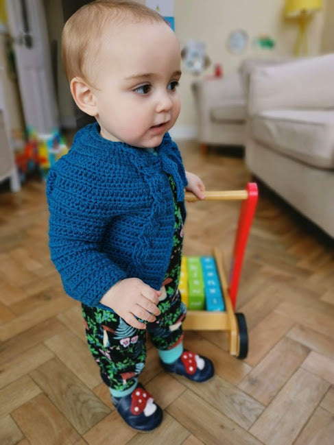To The Park Cardigan crochet pattern