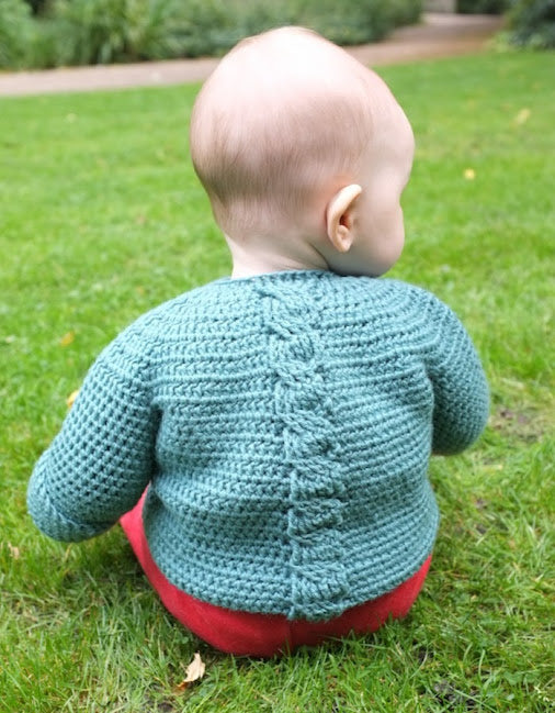 To The Park Cardigan crochet pattern