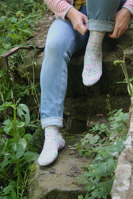Lazy Days Socks Crochet Pattern